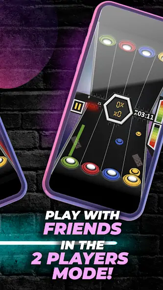 Скачать EDM - Guitar Hero: Music Game [Взлом Много денег] APK на Андроид