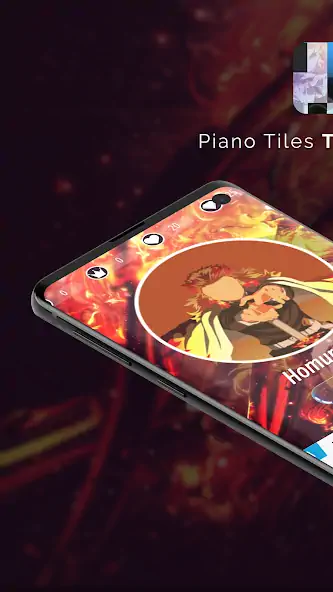 Скачать Piano Tiles Demon Slayer Anime [Взлом Много монет] APK на Андроид