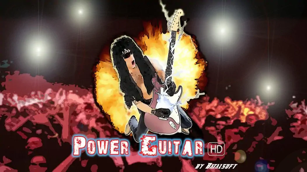 Скачать Электрогитара (Power Guitar) [Взлом Много монет] APK на Андроид