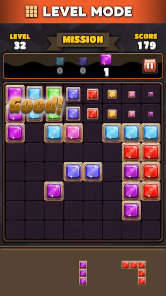 Скачать Block Puzzle 8x8 [Взлом Много монет] APK на Андроид