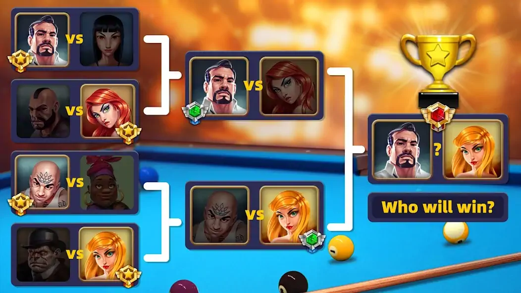 Скачать 8 Pool Clash [Взлом Много монет] APK на Андроид