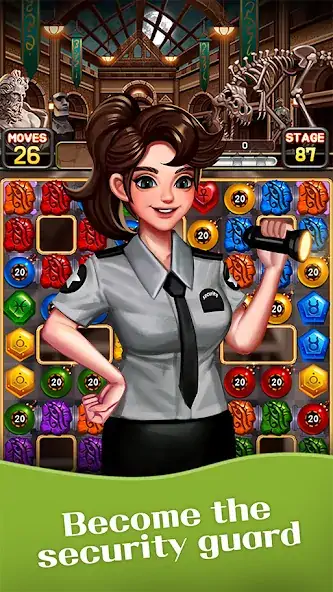 Скачать Jewel World Museum [Взлом Бесконечные монеты] APK на Андроид