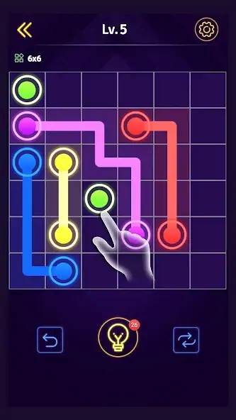 Скачать Connect Colors: Two Dots, Flow [Взлом Много монет] APK на Андроид