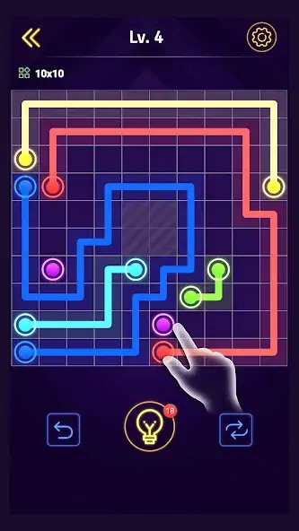 Скачать Connect Colors: Two Dots, Flow [Взлом Много монет] APK на Андроид