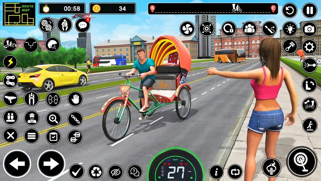 Скачать BMX Cycle Games 3D Cycle Race [Взлом Бесконечные деньги] APK на Андроид