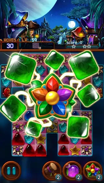 Скачать Jewel Galaxy [Взлом Много монет] APK на Андроид