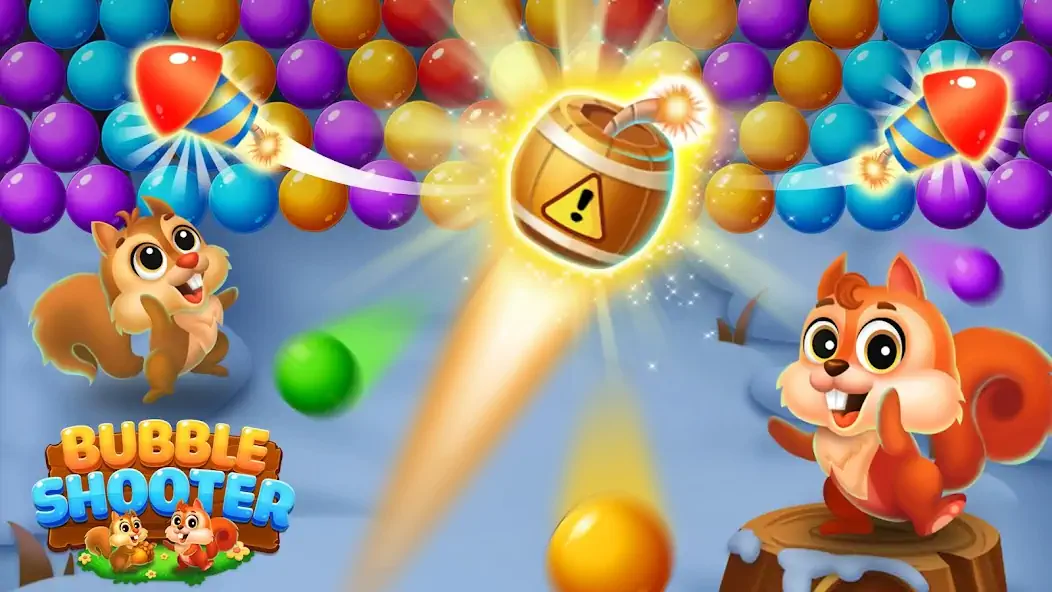 Скачать Bubble Shooter Rescue [Взлом Бесконечные монеты] APK на Андроид