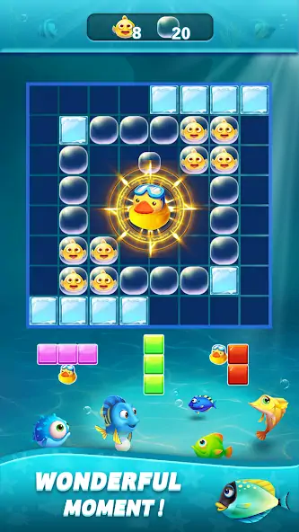 Скачать Block Ocean 1010 Puzzle Games [Взлом Бесконечные деньги] APK на Андроид