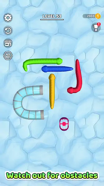 Скачать Tangled Snakes [Взлом Много денег] APK на Андроид