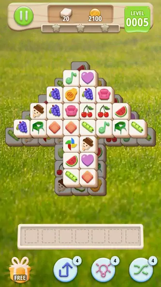 Скачать Tiledom - Matching Puzzle [Взлом Бесконечные монеты] APK на Андроид