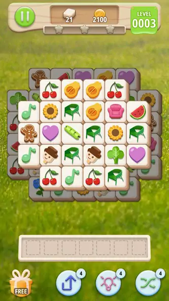 Скачать Tiledom - Matching Puzzle [Взлом Бесконечные монеты] APK на Андроид