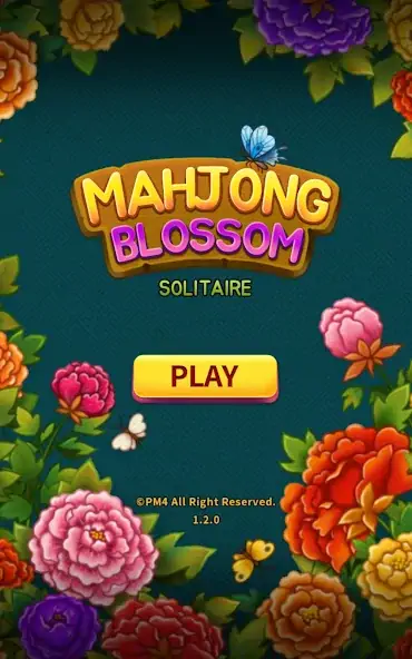 Скачать Пасьянс Mahjong Blossom [Взлом Много денег] APK на Андроид