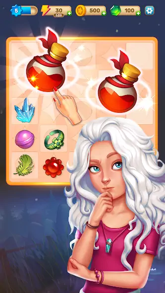 Скачать Mergic: Merge & Magic [Взлом Бесконечные монеты] APK на Андроид