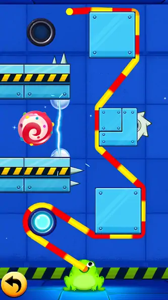 Скачать Frog Thife: Candy Thief Puzzle [Взлом Много монет] APK на Андроид