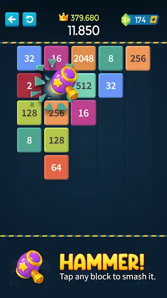 Скачать 1M - Merge Number Block Puzzle [Взлом Бесконечные монеты] APK на Андроид