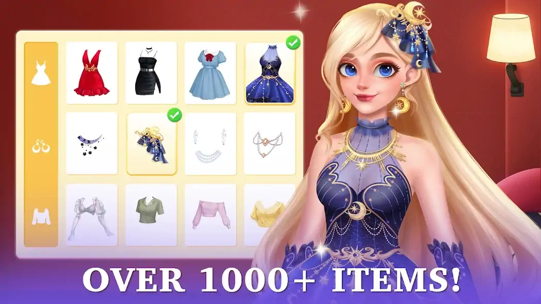 Скачать Fantasy Stylist: Match 3 [Взлом Бесконечные монеты] APK на Андроид