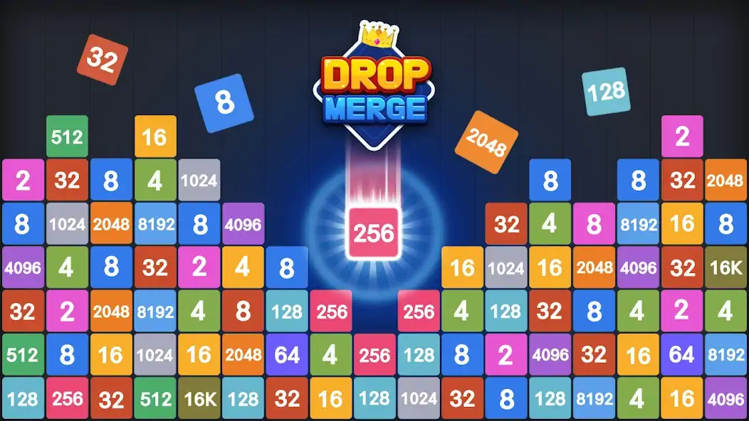 Скачать Drop Merge® : Number Puzzle [Взлом Много денег] APK на Андроид