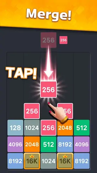 Скачать Drop Merge® : Number Puzzle [Взлом Много денег] APK на Андроид