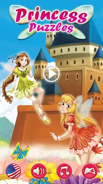 Скачать принцесса и девочек Пазлы [Взлом Много монет] APK на Андроид