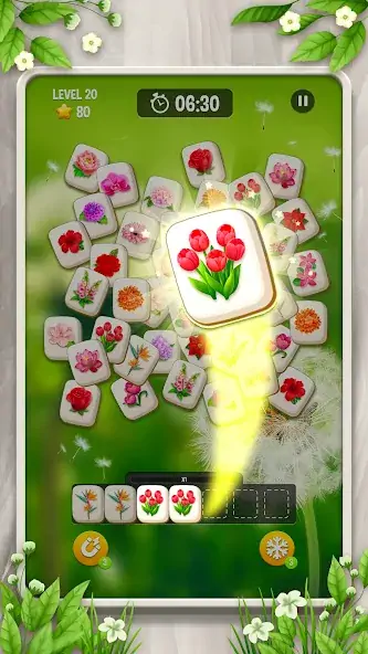 Скачать Zen Blossom: Flower Tile Match [Взлом Бесконечные монеты] APK на Андроид