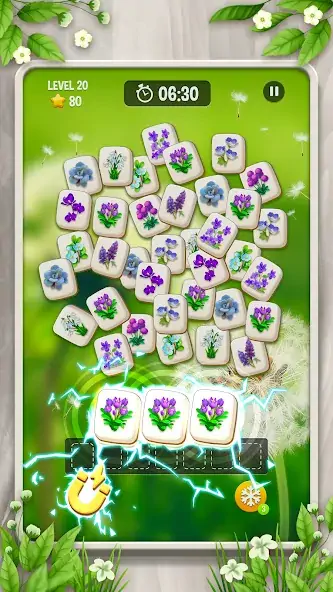Скачать Zen Blossom: Flower Tile Match [Взлом Бесконечные монеты] APK на Андроид