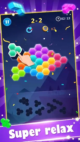 Скачать Block Gems: Block Puzzle Games [Взлом Бесконечные монеты] APK на Андроид
