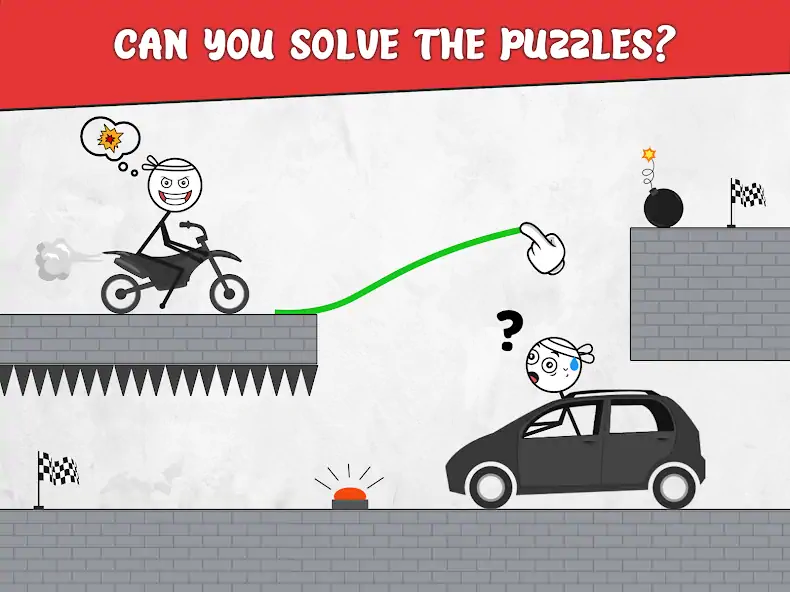 Скачать Draw Bridge: Puzzle Games [Взлом Бесконечные монеты] APK на Андроид