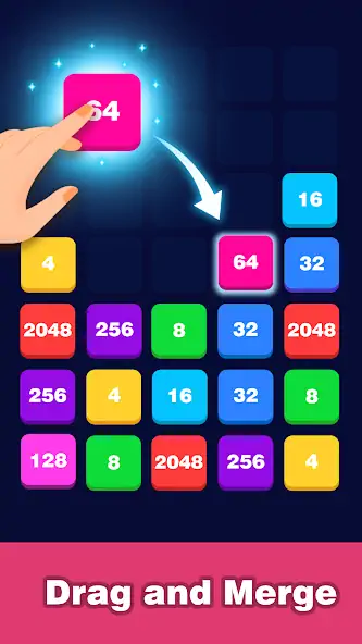 Скачать 2248 Слияние Кубики Блоки 2048 [Взлом Бесконечные деньги] APK на Андроид