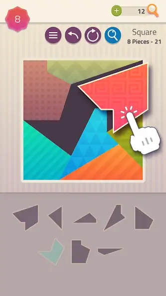 Скачать Polygrams - Tangram Puzzles [Взлом Много денег] APK на Андроид