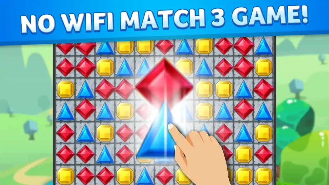 Скачать Три в Ряд : Jewel Match King [Взлом Бесконечные монеты] APK на Андроид