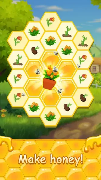 Скачать Honey Bottles - merge puzzle [Взлом Много денег] APK на Андроид