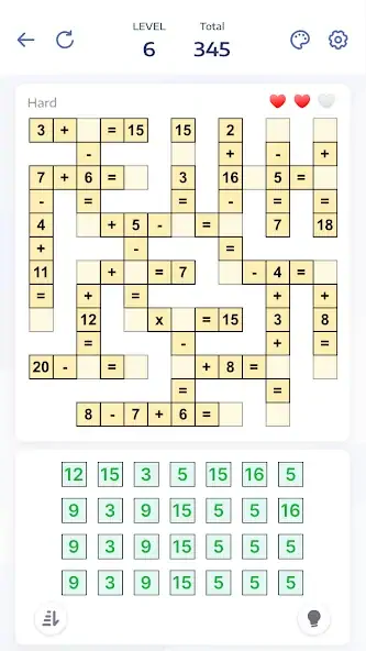 Скачать Math Puzzle Games - Crossmath [Взлом Много монет] APK на Андроид