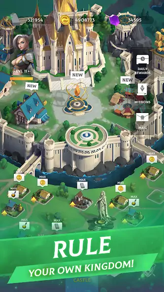 Скачать Puzzle Legends: Match-3 RPG [Взлом Бесконечные монеты] APK на Андроид