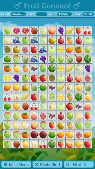 Скачать Fruit Connect [Взлом Бесконечные деньги] APK на Андроид