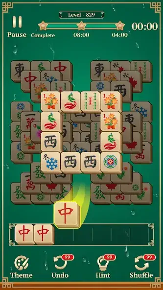 Скачать Mahjong Classic: 3 Tiles [Взлом Бесконечные монеты] APK на Андроид