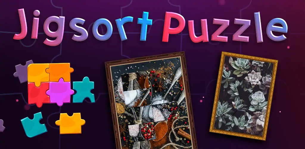 Скачать Jigsort Puzzle [Взлом Бесконечные деньги] APK на Андроид