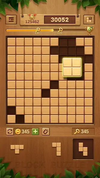 Скачать Wood Block Puzzle блочная игра [Взлом Много денег] APK на Андроид