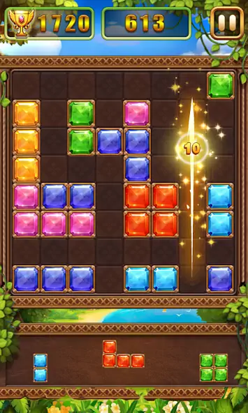 Скачать Puzzle Block Jewels [Взлом Бесконечные деньги] APK на Андроид