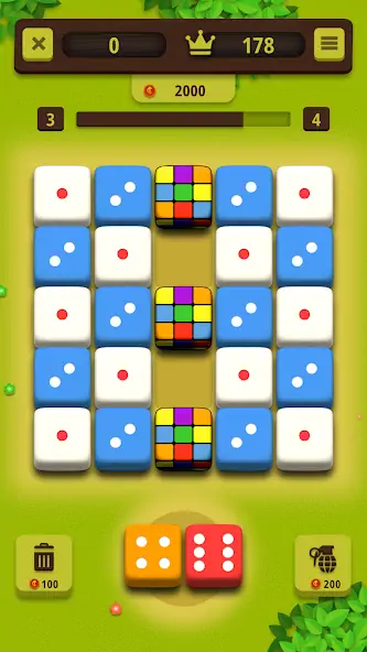 Скачать Dice Craft [Взлом Бесконечные деньги] APK на Андроид