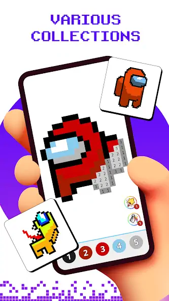 Скачать Pixel by Number - Pixel Art [Взлом Много монет] APK на Андроид