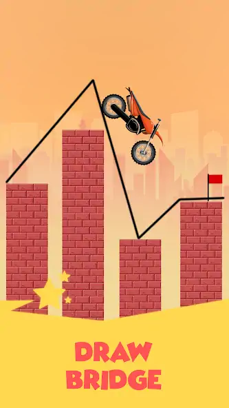 Скачать Draw 2 Bridge: Draw Save Car [Взлом Бесконечные монеты] APK на Андроид