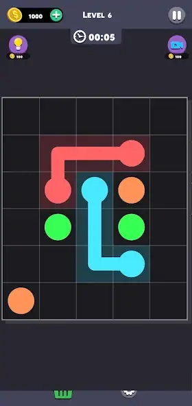 Скачать Same Color Dot: соедини точки [Взлом Много денег] APK на Андроид