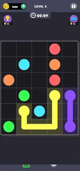 Скачать Same Color Dot: соедини точки [Взлом Много денег] APK на Андроид