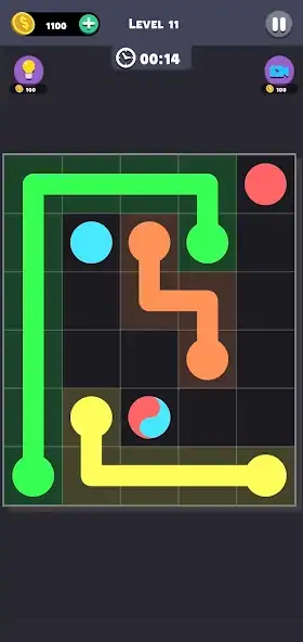 Скачать Same Color Dot: соедини точки [Взлом Много денег] APK на Андроид