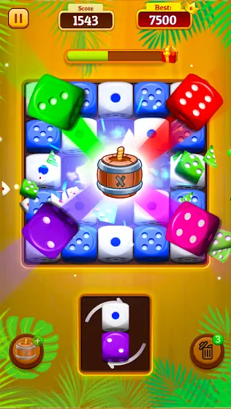 Скачать Dice Merge - Dice Puzzle Game [Взлом Бесконечные деньги] APK на Андроид