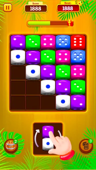 Скачать Dice Merge - Dice Puzzle Game [Взлом Бесконечные деньги] APK на Андроид