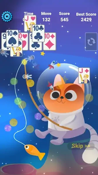 Скачать Solitaire Space™ [Взлом Бесконечные деньги] APK на Андроид