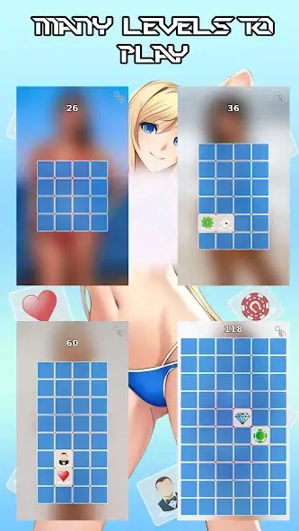 Скачать Only Sexy Girls Memory Game [Взлом Много денег] APK на Андроид