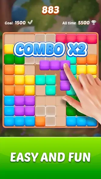 Скачать Block Puzzle Game [Взлом Много денег] APK на Андроид