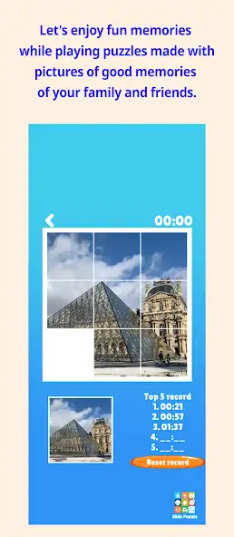 Скачать Slide Puzzle with your photo [Взлом Бесконечные монеты] APK на Андроид